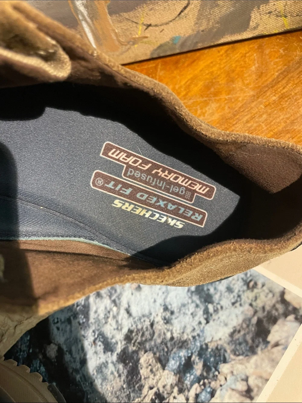 Skechers Brown Suede Chukka Lace-Up Boots